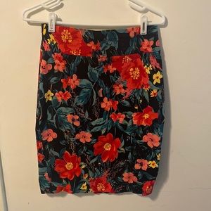 Maurice’s floral print pencil skirt